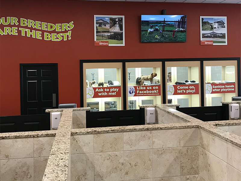 Petland signage